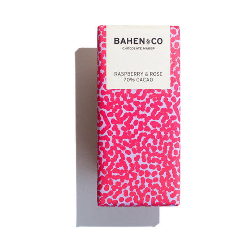 Bahen & Co Chocolates - Raspberry & Rose 70%