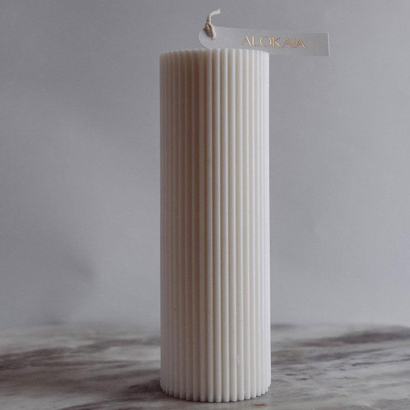 Alokaia - Roma Column Tall Candle - Twostreetsover