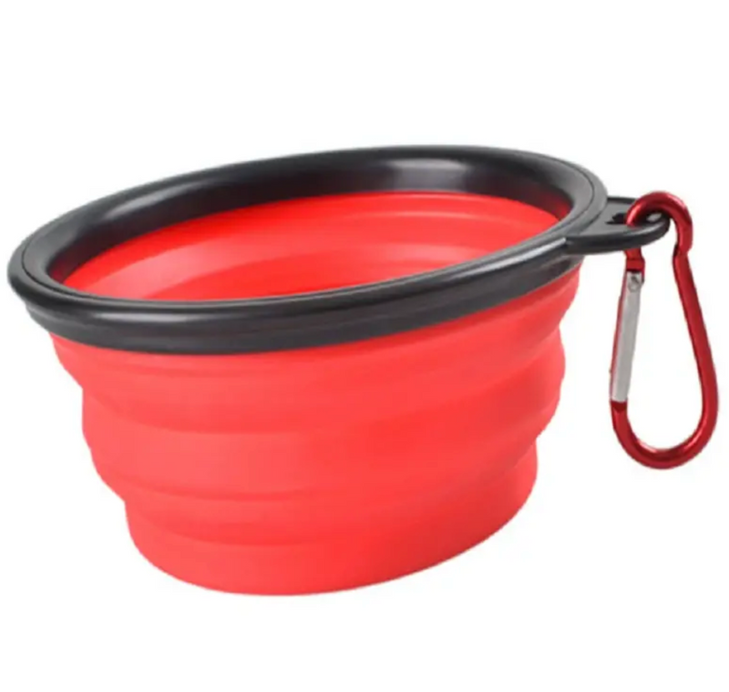 Red Dog Bowl Collapsible