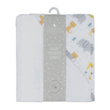 The Living Textiles - Muslin Hooded Towel - Twostreetsover