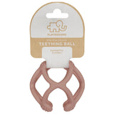 The Living Textiles - Silicone Teething Ball Rose - Twostreetsover