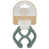 The Living Textiles - Silicone Teething Ball Sage - Twostreetsover
